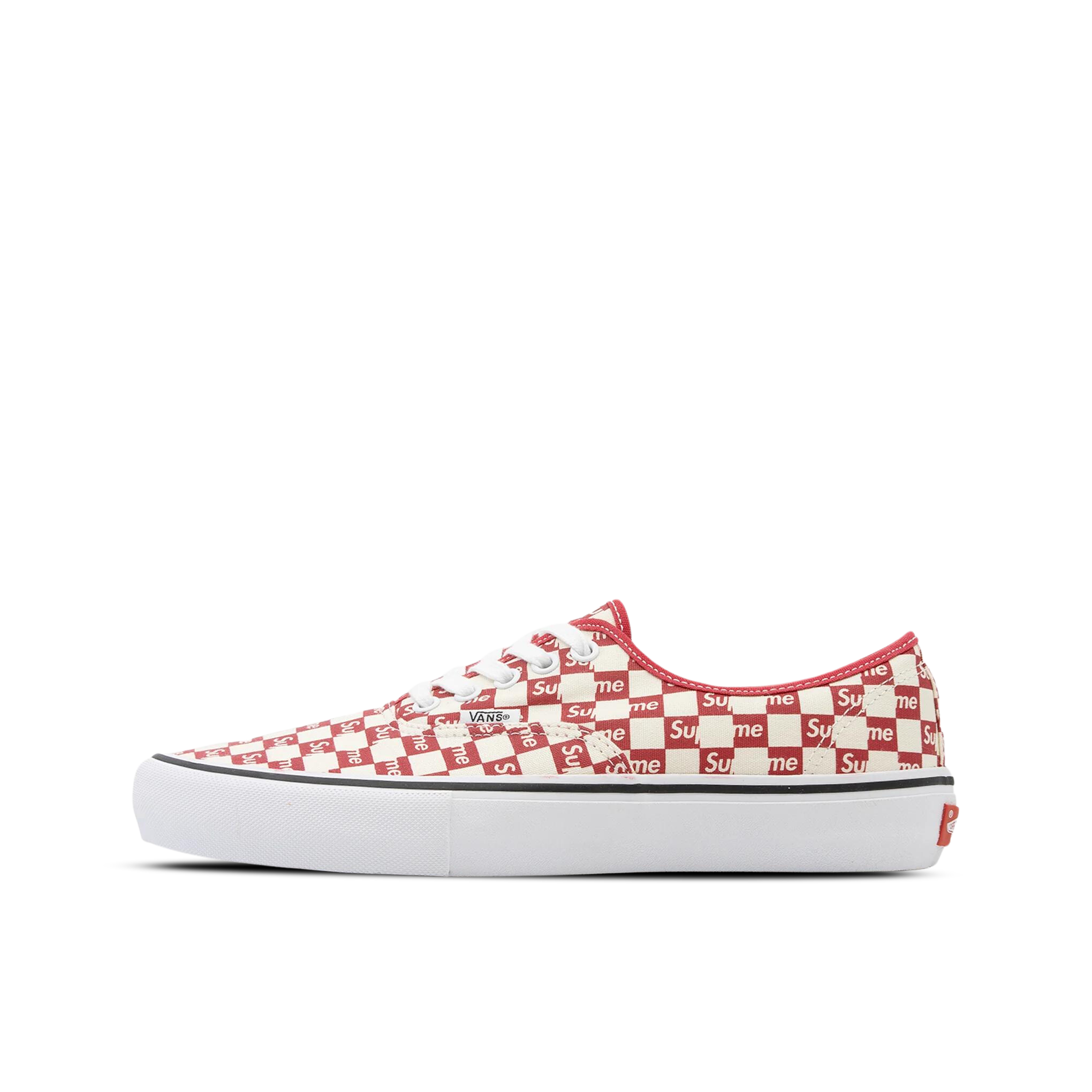 Vans Authentic Pro Supreme Checkers Red