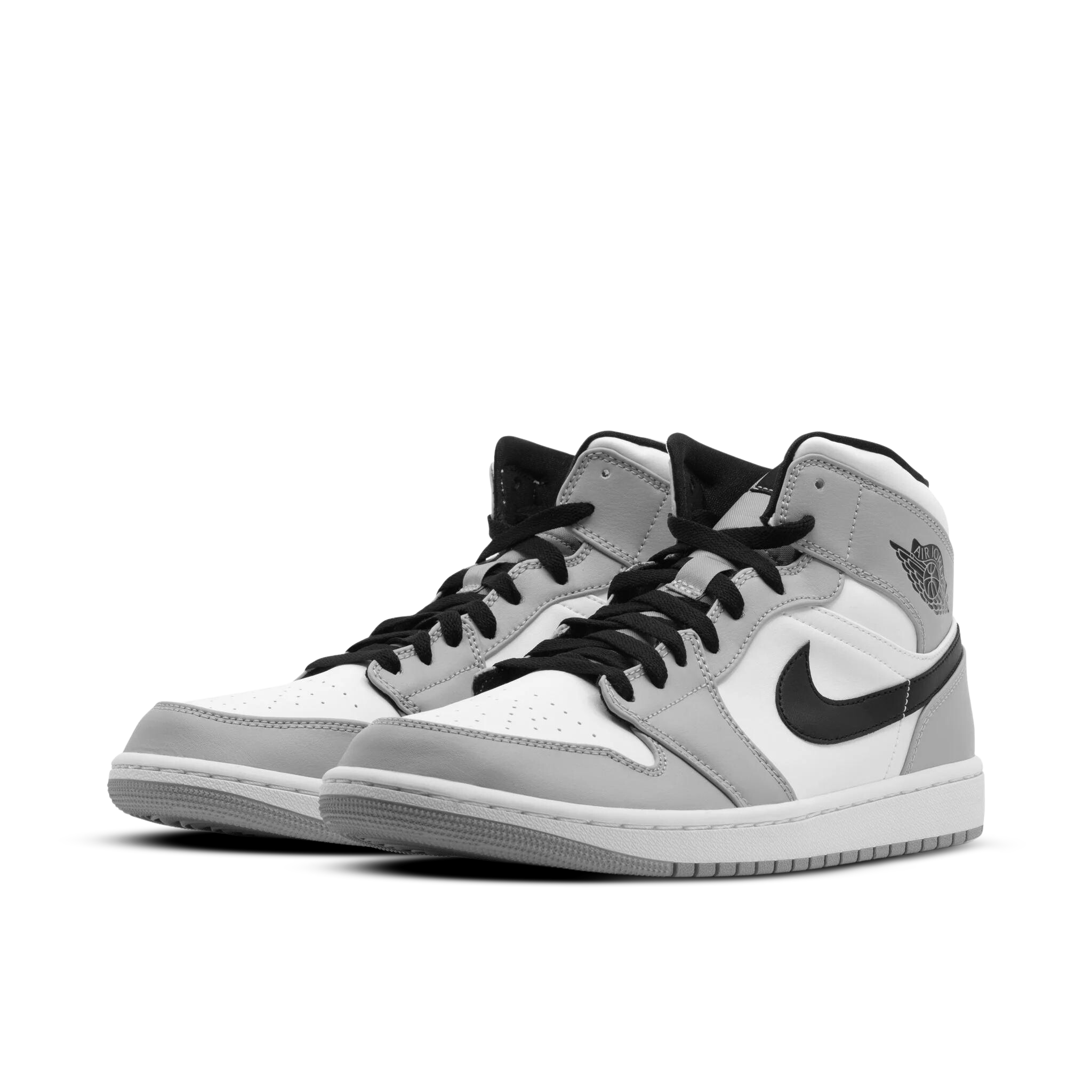 Air Jordan 1 Mid Light Smoke Grey