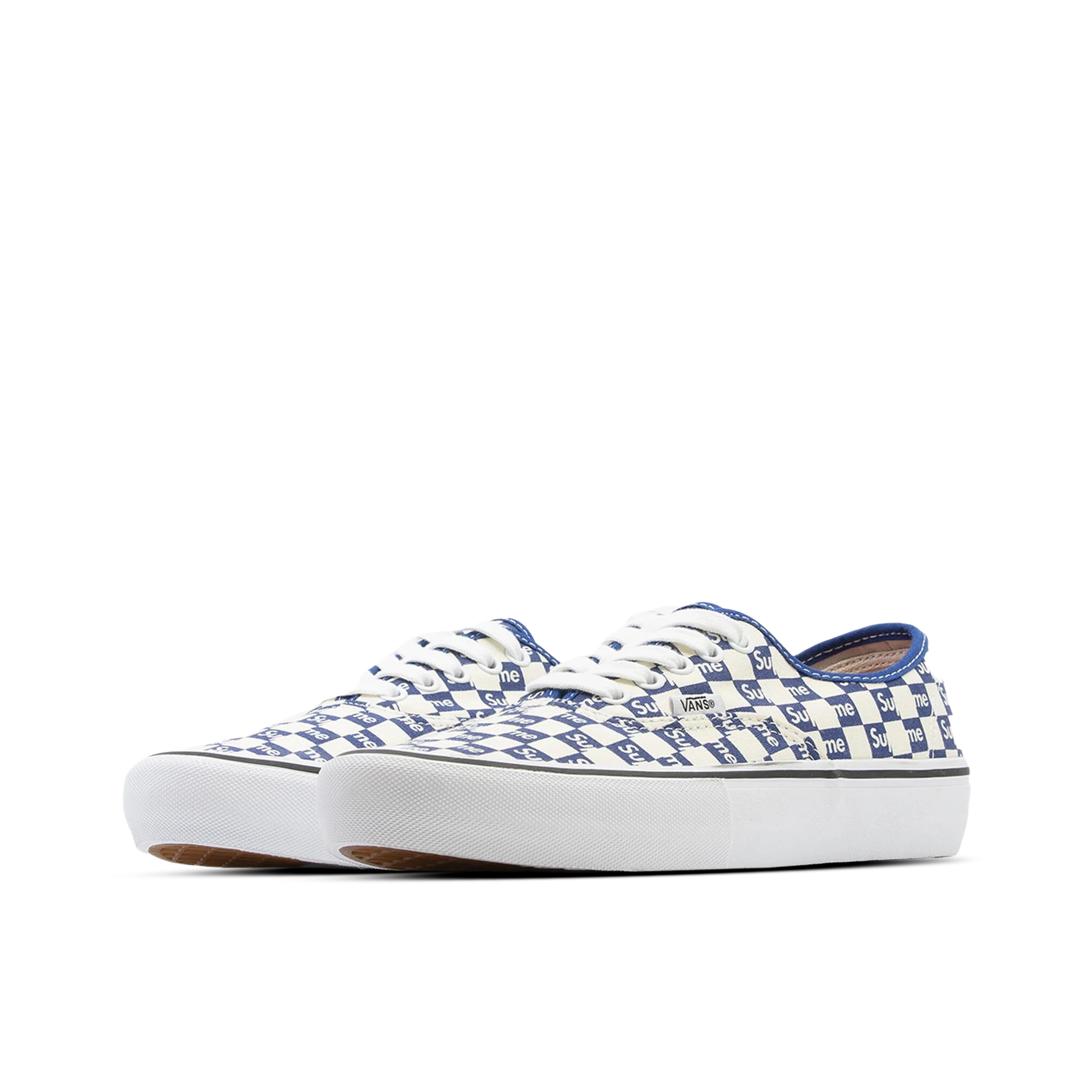 Vans Authentic Pro Supreme Checkers Blue