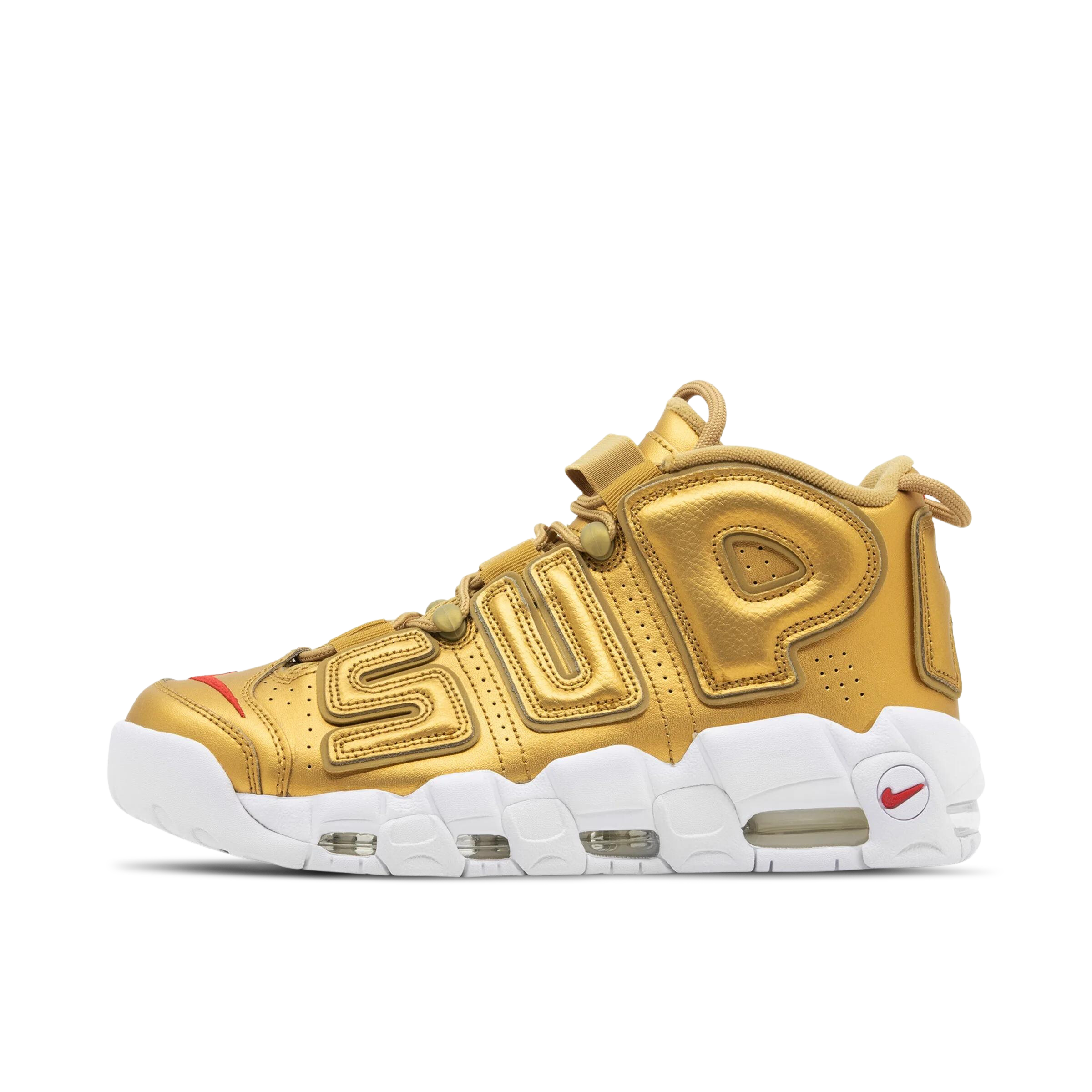 Nike Air More Uptempo Supreme Gold