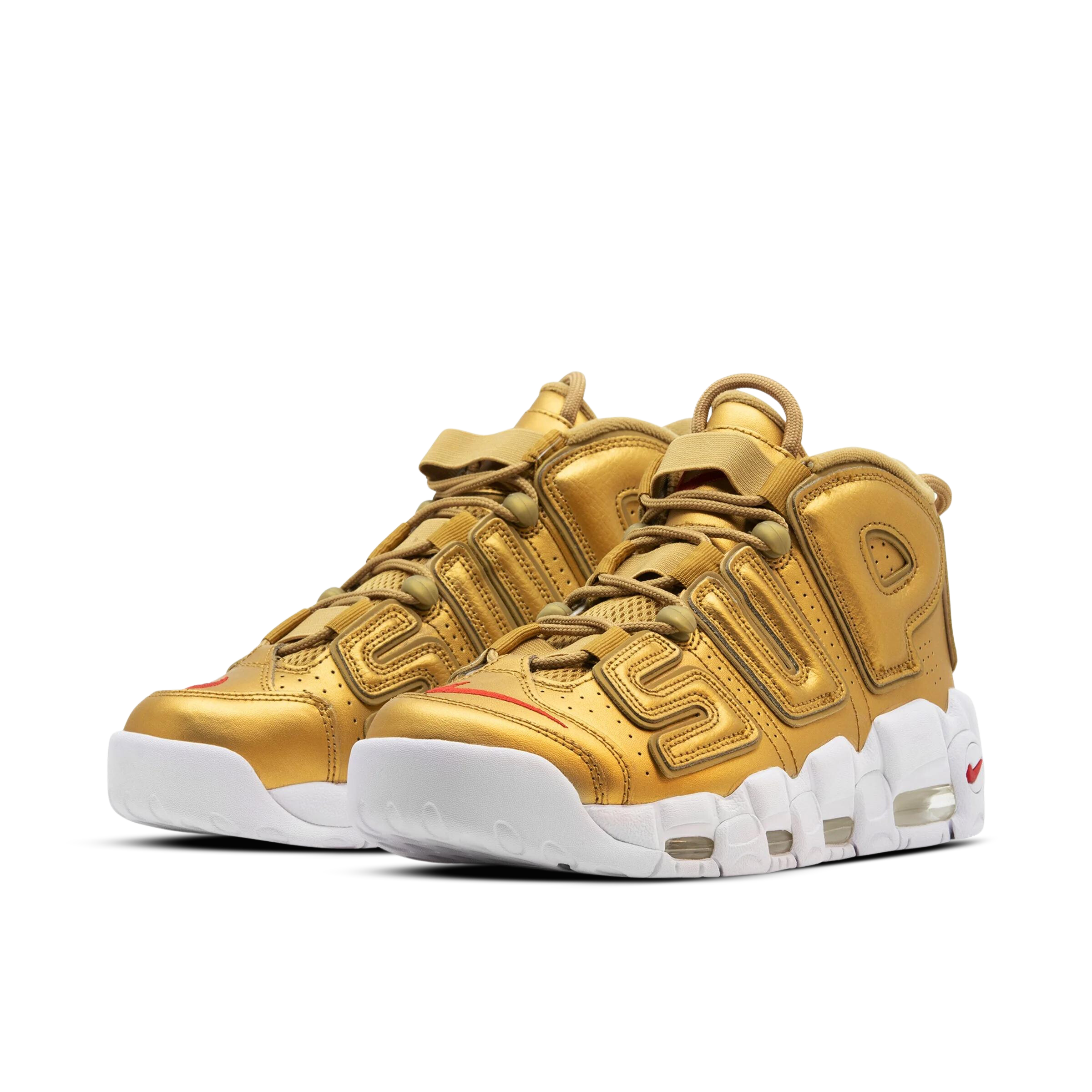 Nike Air More Uptempo Supreme Gold