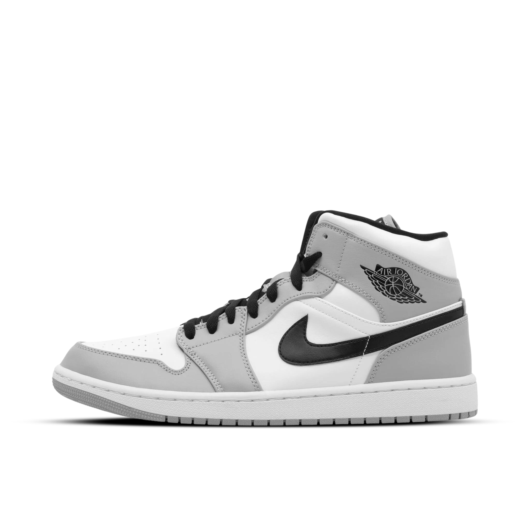 Air Jordan 1 Mid Light Smoke Grey